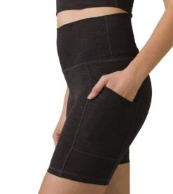 PrAna Becksa Short Black Heather