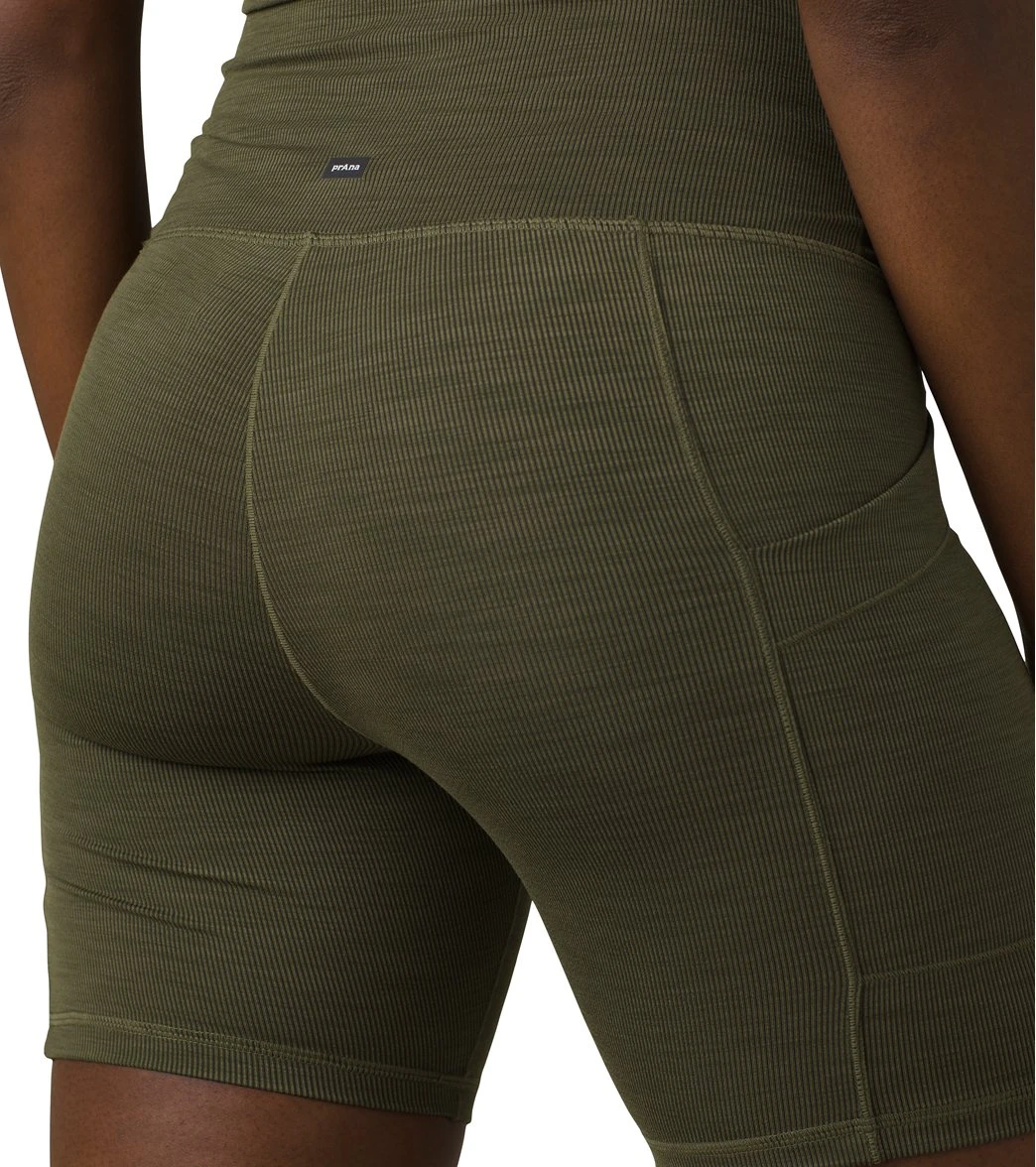 PrAna Becksa Short Cargo Green Heather - Image 2