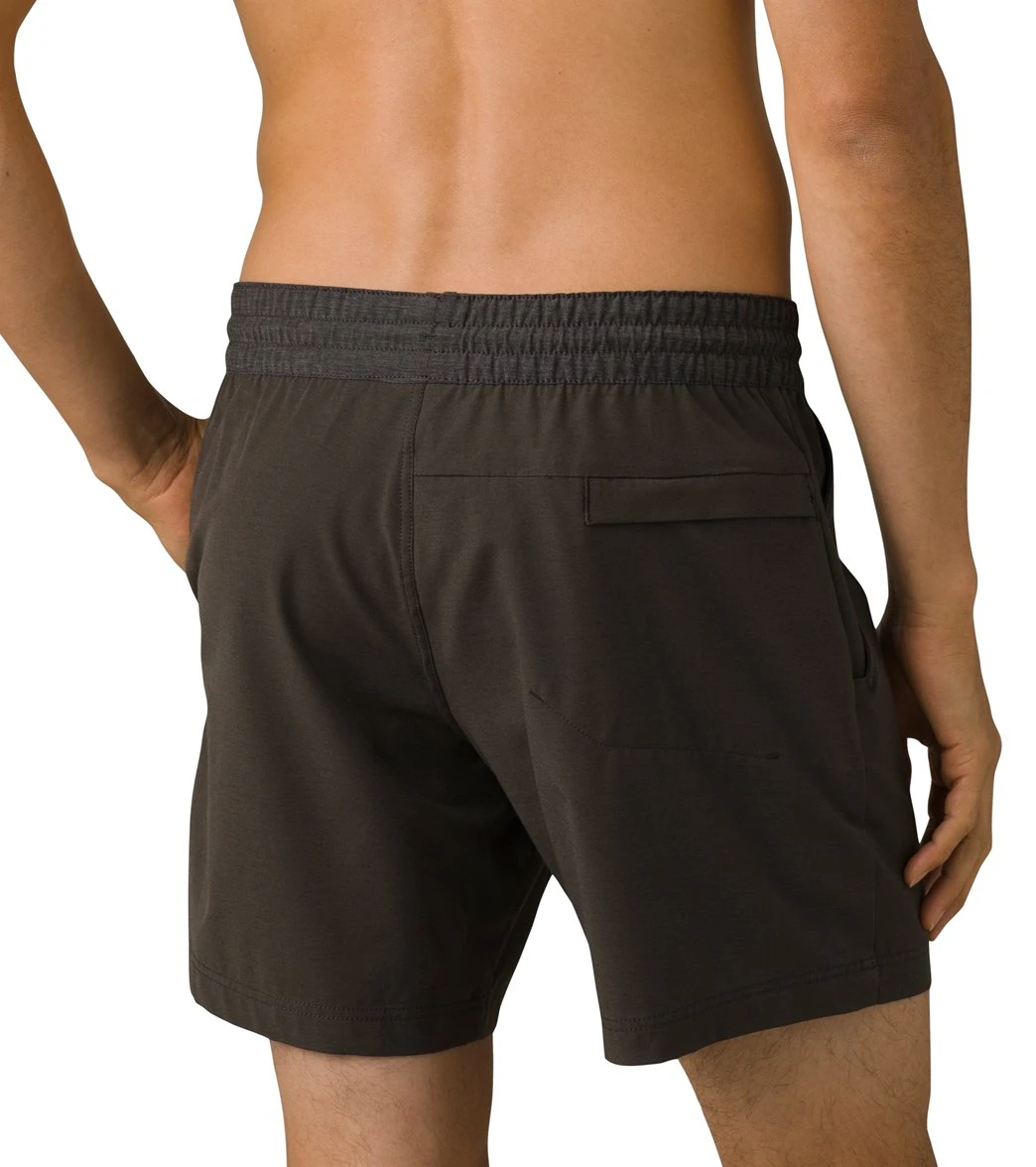 PrAna Men's Slope Short Black Olive Heather