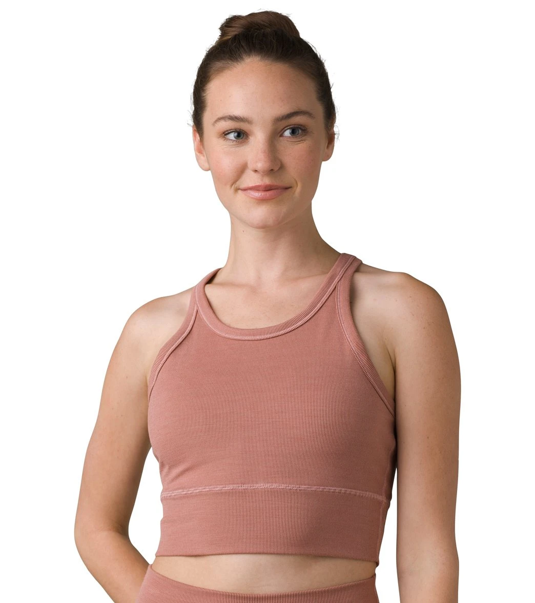 PrAna Becksa Bralette Cloud Blush Heather - Image 5
