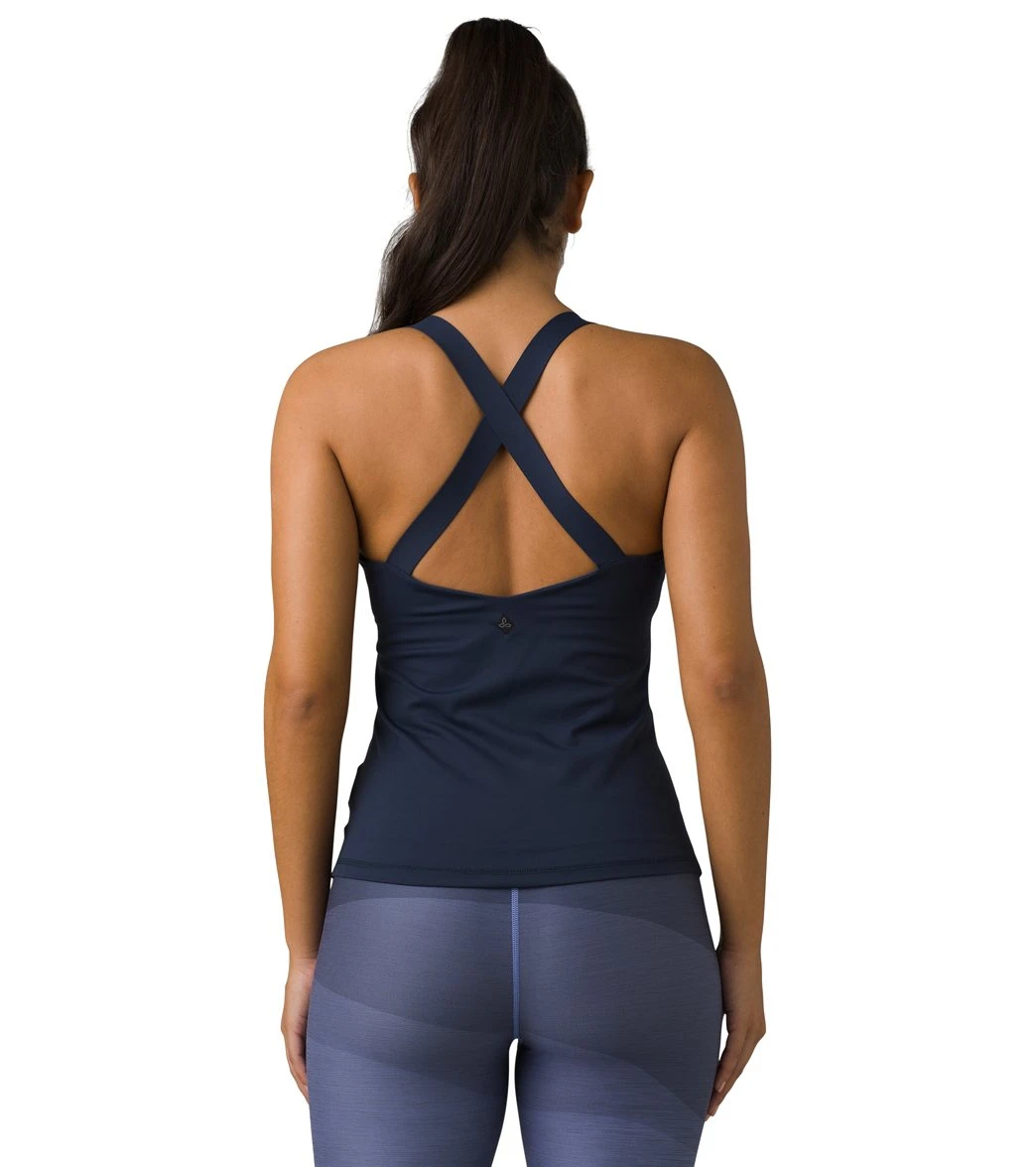 PrAna Layna Bra Tank Nautical