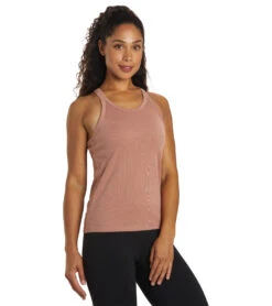 PrAna Becksa Tank Cloud Blush Heather