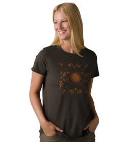 PrAna Organic Graphic Short Sleeve